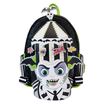Beetlejuice Carousel Hat Light Up Cosplay Mini Backpack, Image 1