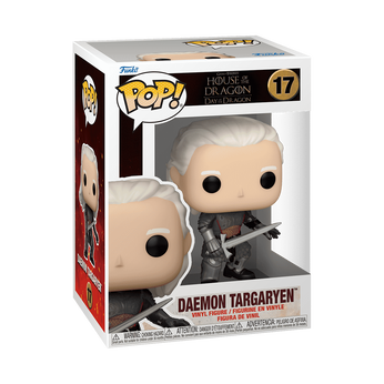 Pop! Daemon Targaryen with Dark Sister (Wearing Armor), Image 2