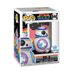 Limited Edition Star Wars BB-8 Pride Bobble-Head Pop! and Bag Bundle