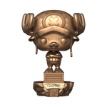 Pop! Plus Chopper Statue (Bronze) with Pop! Protector, , hi-res view 1