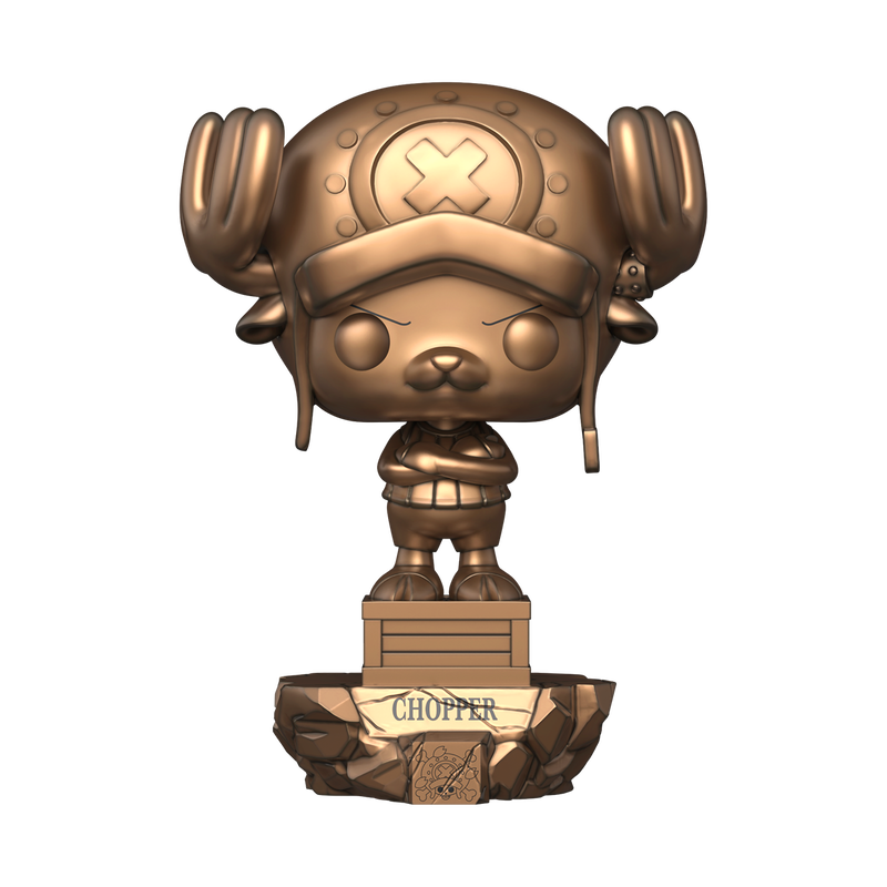 Pop! Plus Chopper Statue (Bronze) with Pop! Protector, , hi-res view 1