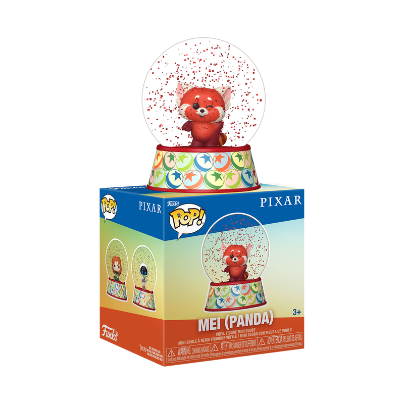 Mei (Panda) Mini Glitter Globe, , hi-res view 1