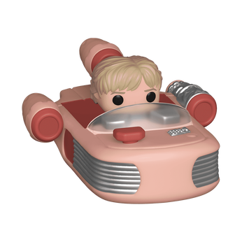 Bitty Pop! Pop! Rides Luke Skywalker and Speeder, Image 2
