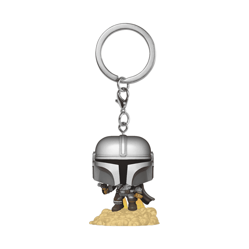 Pop! Keychain The Mandalorian with Blaster, , hi-res view 1