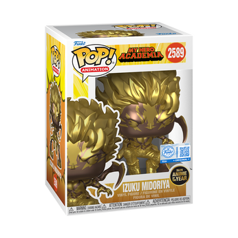 Pop! Izuku Midoriya (Gold) with Pop! Protector, , hi-res view 2