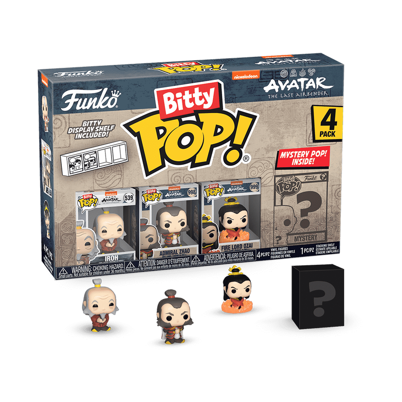 Bitty Pop! Avatar The Last Airbender 4-Pack Series 3, , hi-res view 1