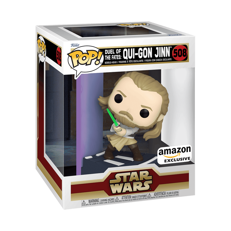 Pop! Deluxe Duel of the Fates: Qui-Gon Jinn, , hi-res view 2