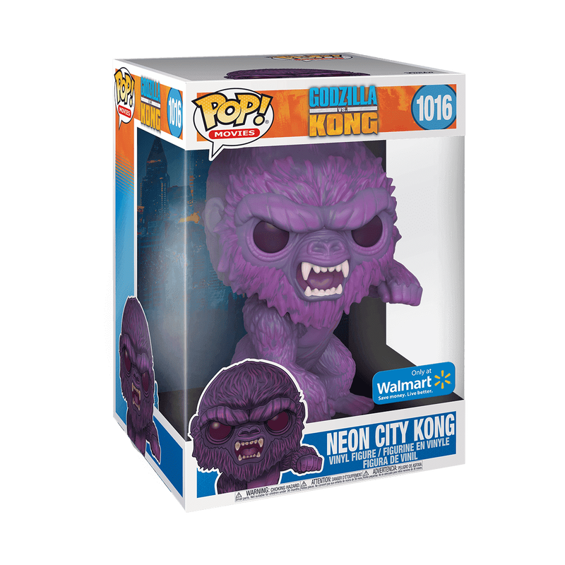 POP Movies:ZillaVsKong-10"Kong(CityLights), , hi-res view 1