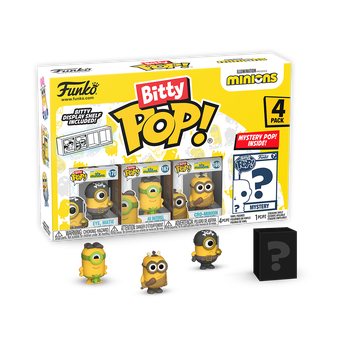 Bitty Pop! Minions 4-Pack Series 1, Image 1
