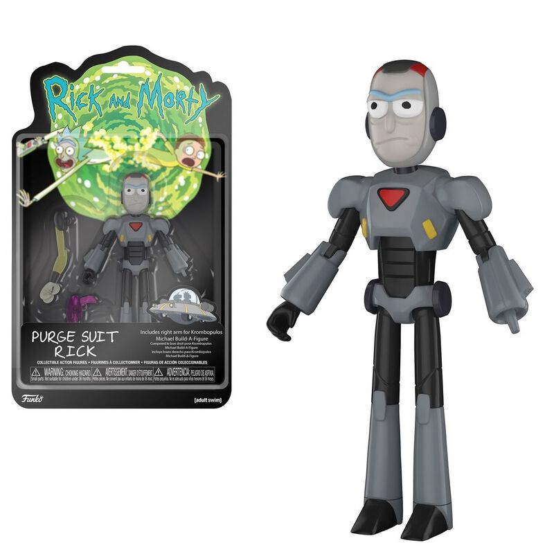 Action Figure: Rick & Morty - Rick (Purge Suit), , hi-res view 1