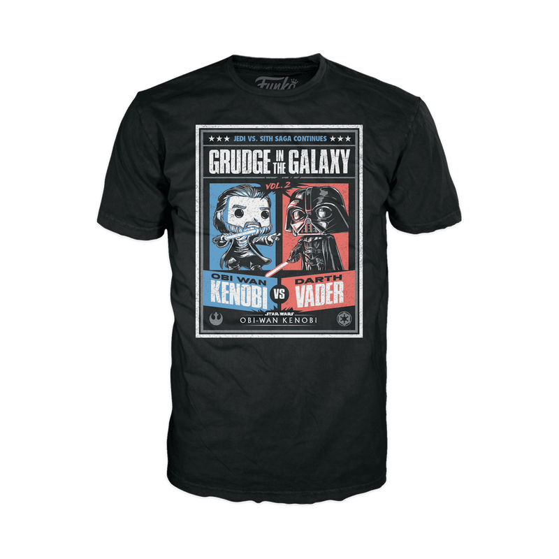 Obi-Wan Kenobi vs Darth Vader Tee, , hi-res view 1