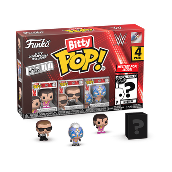 Bitty Pop! WWE 4-Pack Series 3, Image 1