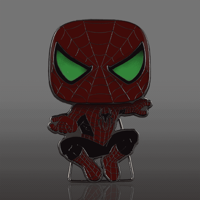 Pop! Pin Friendly Neighborhood Spider-Man (Glow), , hi-res view 3
