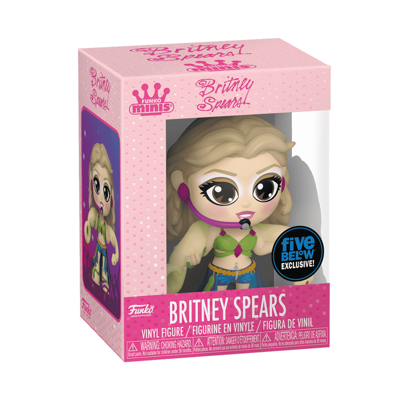 Britney Spears Mini Vinyl Figure (I'm A Slave 4 U), , hi-res view 1