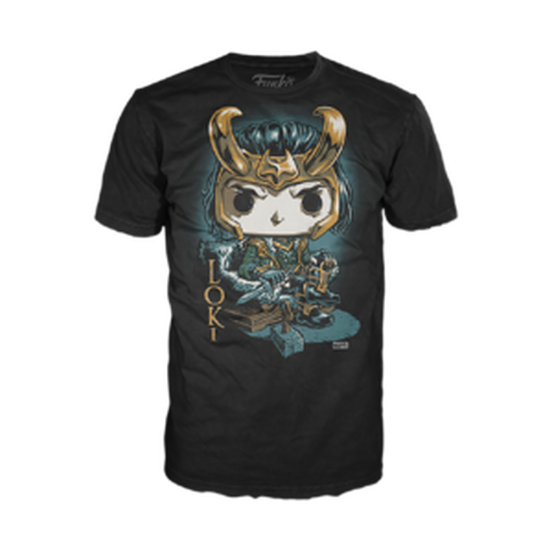 POP&Tee: Marvel- Loki #1(MT)(Tee #1), , hi-res view 1