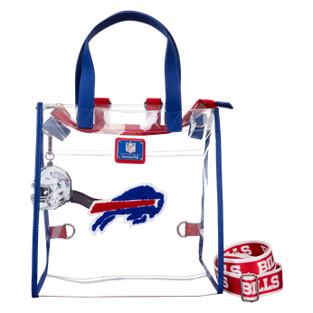 NFL Buffalo Bills Clear Convertible Backpack & Tote Bag, Image 1