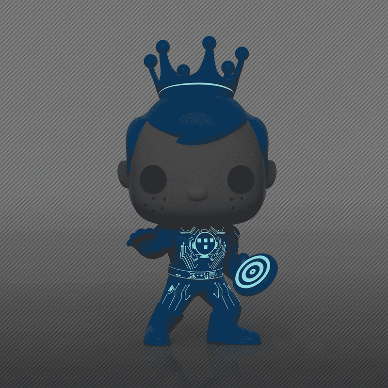 Pop! Freddy Funko as Tron (Glow), , hi-res view 3