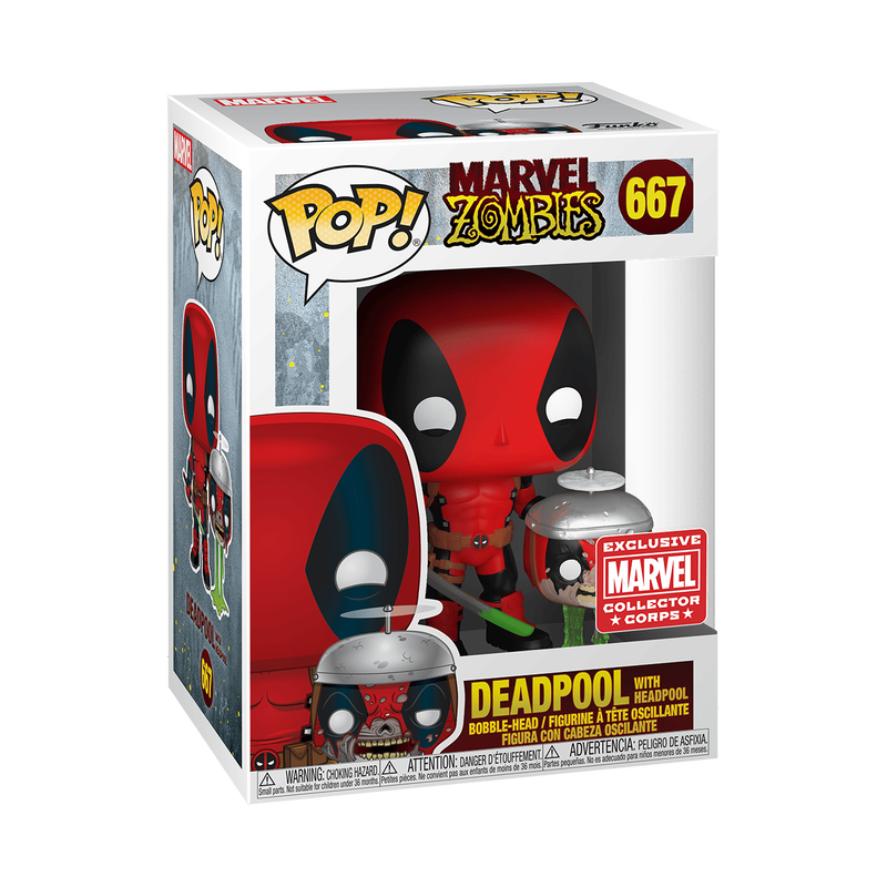 AMB: Marvel Zombies- Deadpool w/Head(POP), , hi-res view 1