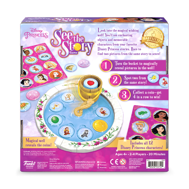 Disney Princess See the Story Board Game, , hi-res view 4