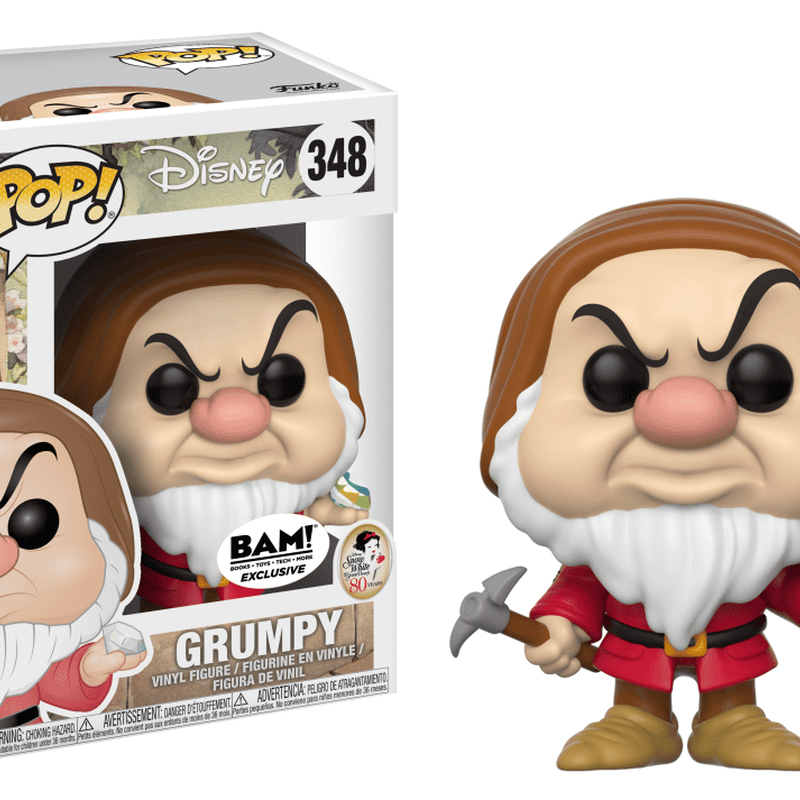 Snow White - Grumpy w/ diamond & pick, , hi-res view 1