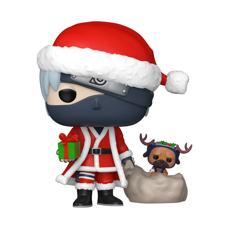 Pop! Plus Kakashi Hatake with Pakkun (Holiday Outfit), , hi-res view 1