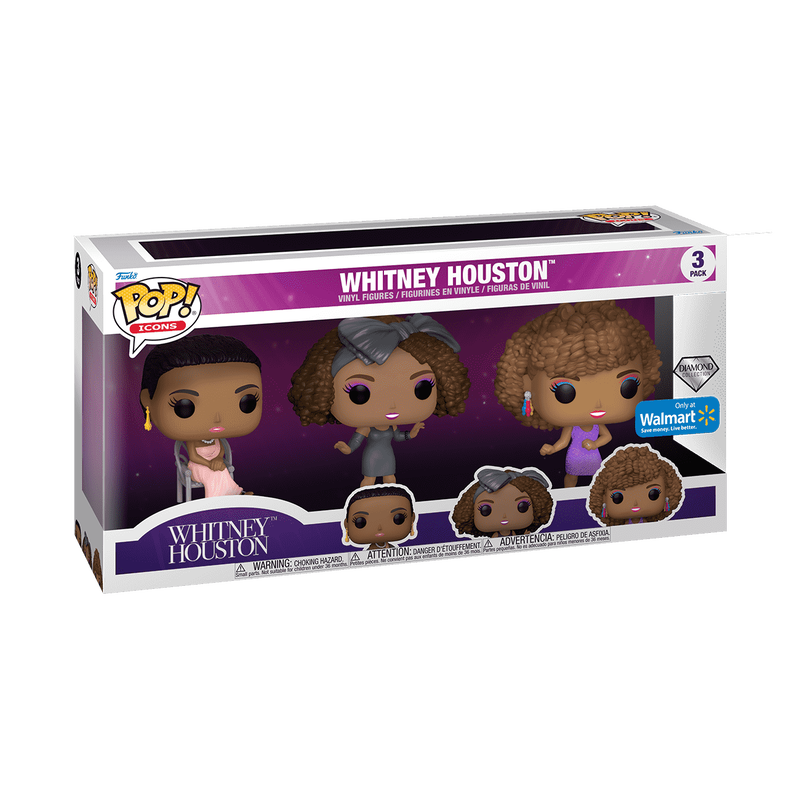 Pop! Whitney Houston (Diamond) 3-Pack, , hi-res view 2