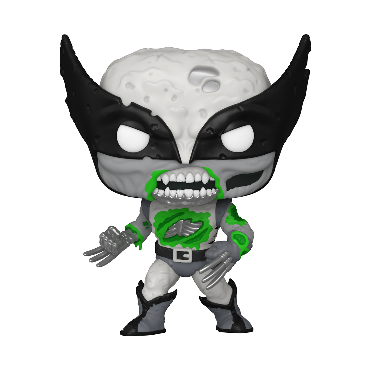 Pop! Zombie Wolverine (Black & White) (Glow) — Funko Pop! Vinyl · Comics & Superheroes