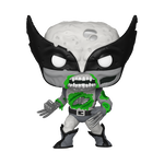 Pop! Zombie Wolverine (Black & White) (Glow), , hi-res view 1