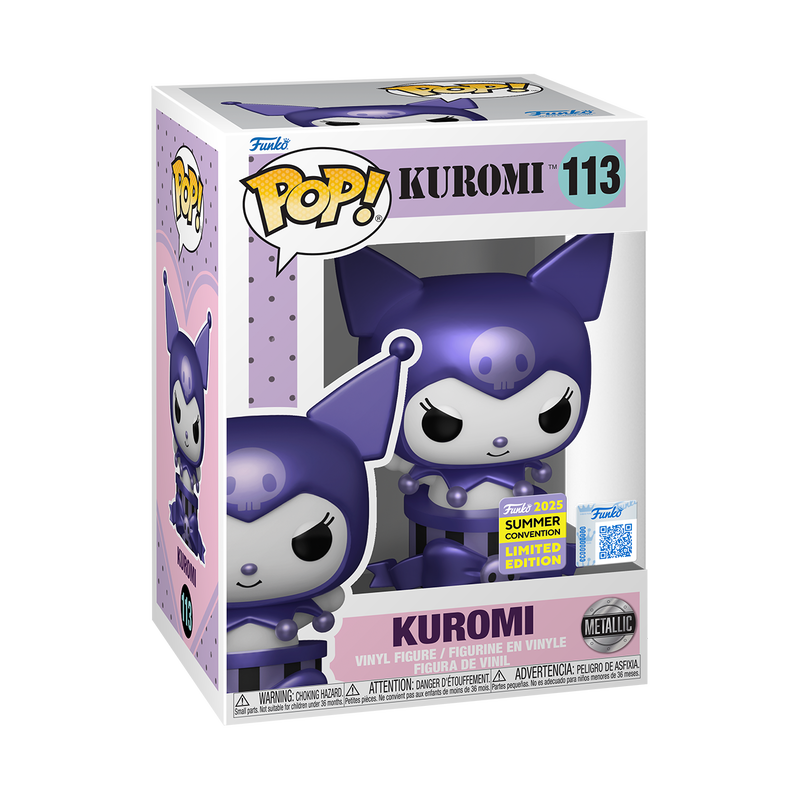 Pop! Kuromi in Gift Box (Metallic), , hi-res view 2