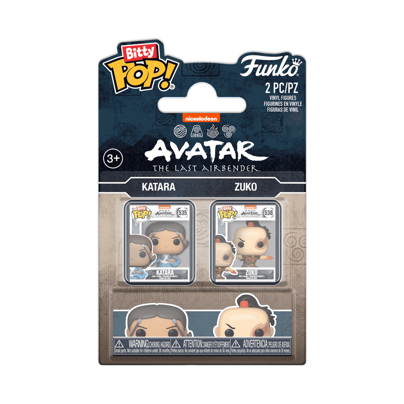 Bitty Pop! Katara & Zuko 2-Pack, , hi-res view 1