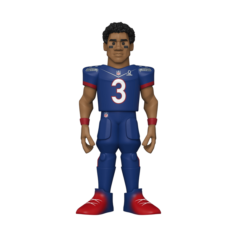 Vinyl GOLD 12" Russell Wilson (Grey Uniform) - Seahawks, , hi-res view 3