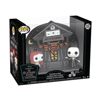 Pop! The Nightmare Before Christmas Dual-Sided Countdown Calendar, , hi-res view 2