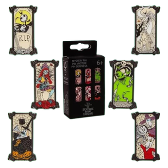 The Nightmare Before Christmas Portrait Style Mystery Box Pin, Image 1