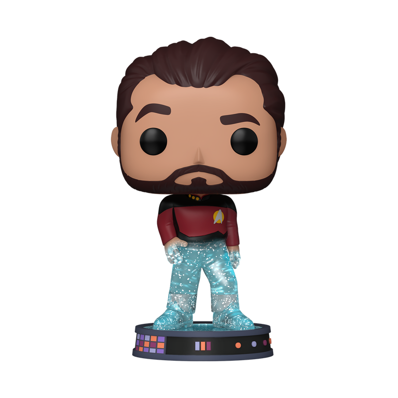 Pop! Plus William T. Riker (Transporter) (Glitter), , hi-res view 1