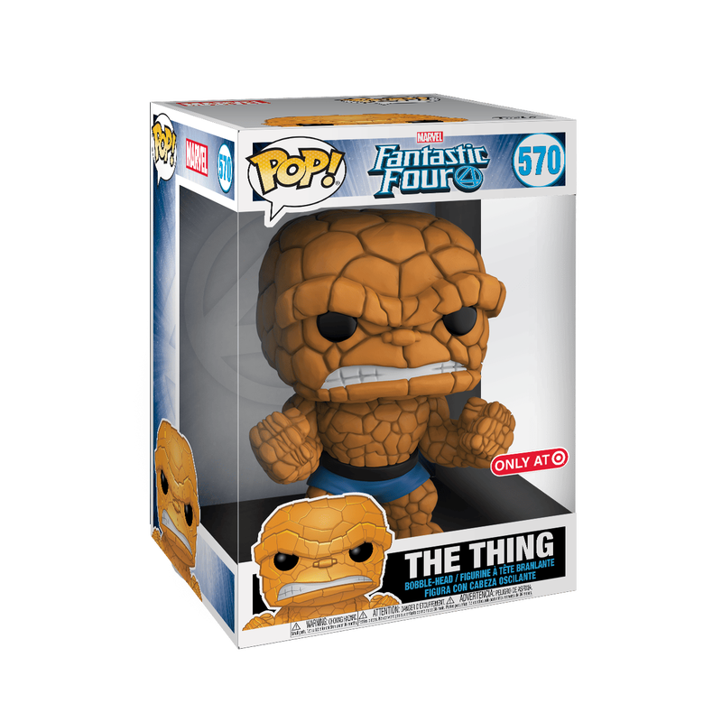 POP Marvel: Fantastic Four - 10" The Thing (Target), , hi-res view 1