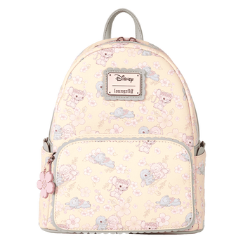 Stitch & Angel Cherry Blossom All-Over Print Mini Backpack, Image 1