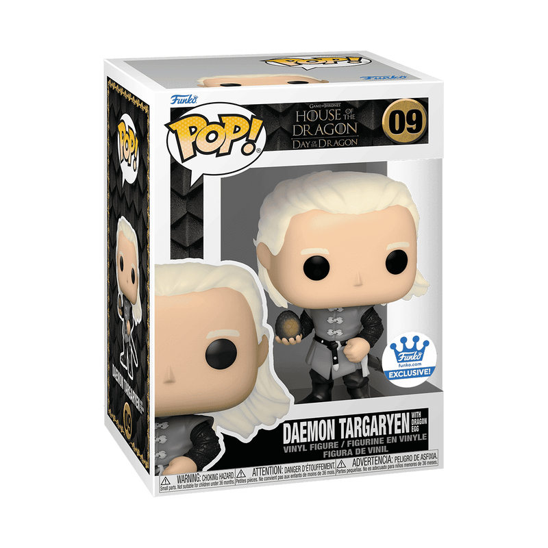 Pop! Daemon Targaryen with Dragon Egg, , hi-res view 3