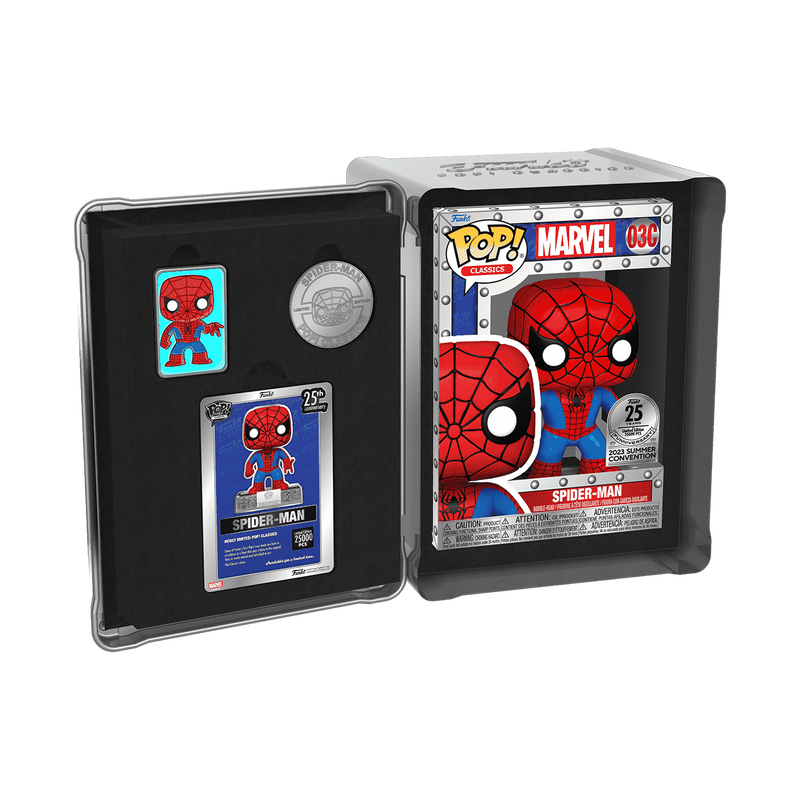 Pop! Classics Spider-Man Funko 25th Anniversary, , hi-res view 2