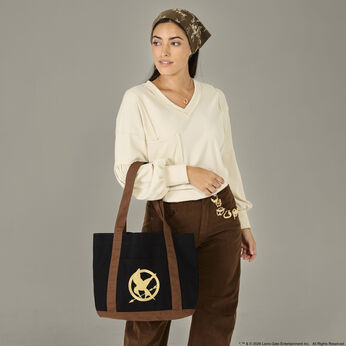 The Hunger Games District 12 Oversized Canvas Tote Bag, , hi-res view 2