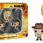 Pocket Pop! WD 3pck Tin - Daryl, Sheriff & TB Walk, , hi-res view 1