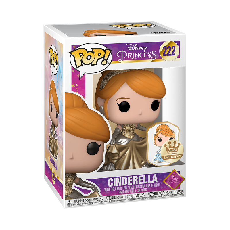 Pop! Cinderella (Gold) with Pin, , hi-res image number 3