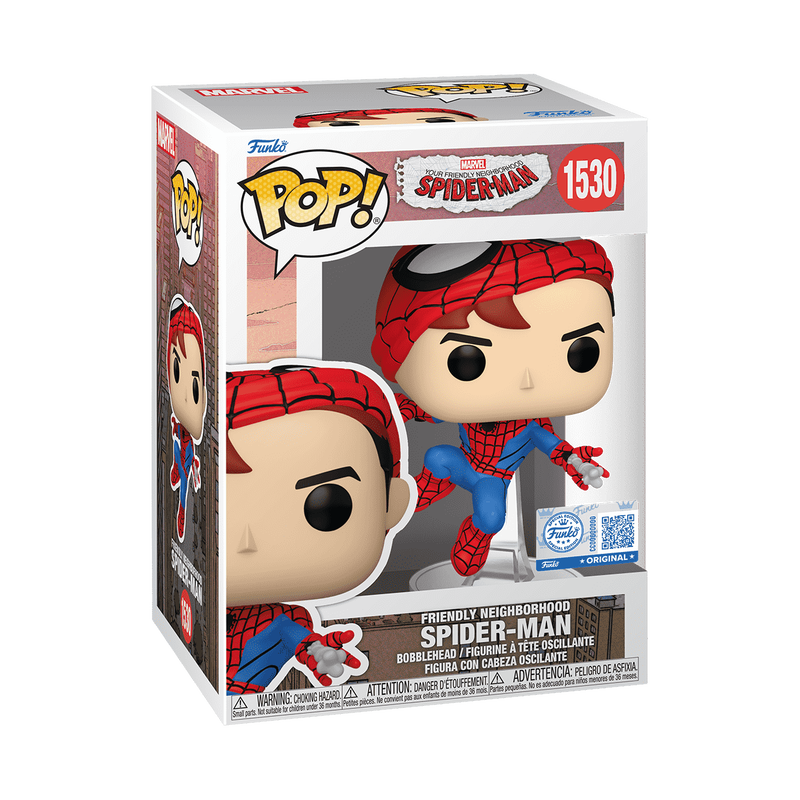 Pop! Friendly Neighborhood Spider-Man (Unmasked), , hi-res view 2