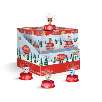 Rudolph the Red-Nosed Reindeer Mini Glitter Globes, , hi-res view 1