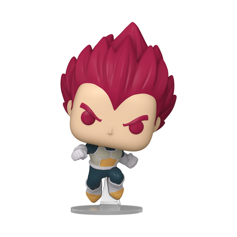 Pop Super Saiyan God Vegeta Punching