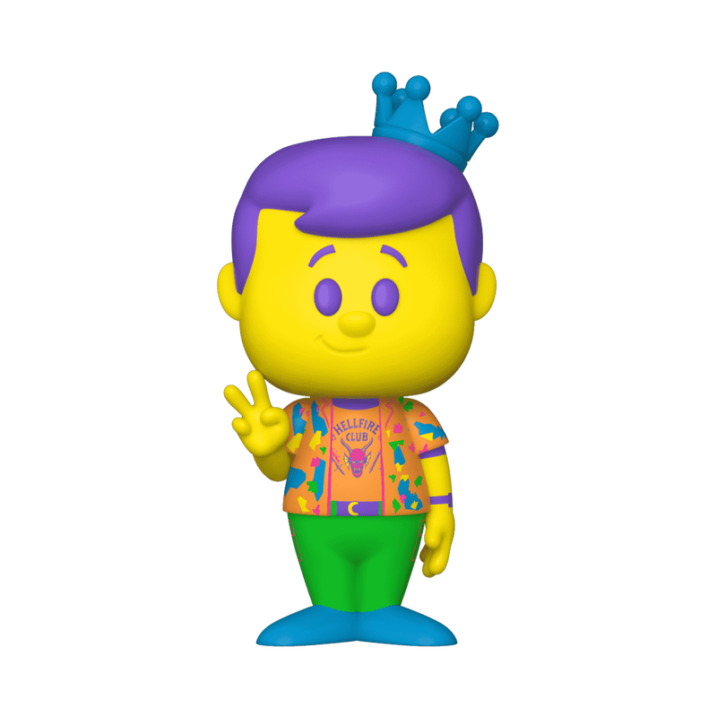 Vinyl SODA Freddy Funko as Dustin Henderson (Black Light), , hi-res view 1