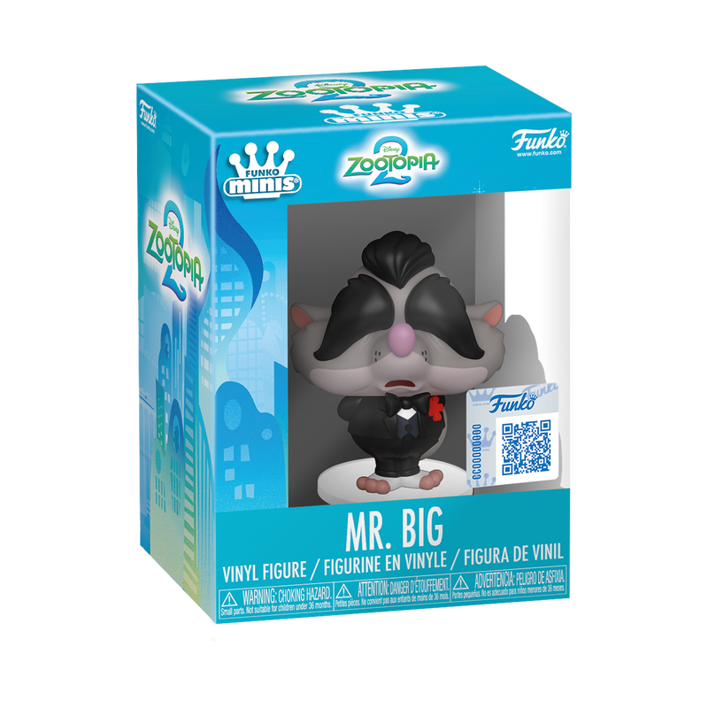 Mr. Big Zootopia 2 Mini Vinyl Figure, , hi-res view 1