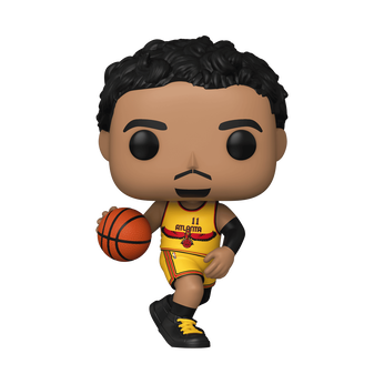 Pop! 21-22 NBA City Edition Trae Young, Image 1