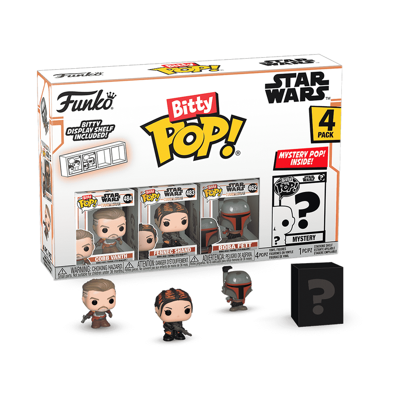 Bitty Pop! Star Wars The Mandalorian 4-Pack Series 3, , hi-res view 1