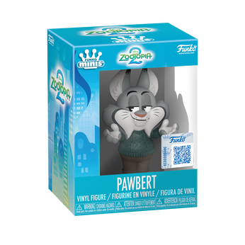 Pawbert Zootopia 2 Mini Vinyl Figure, Image 1