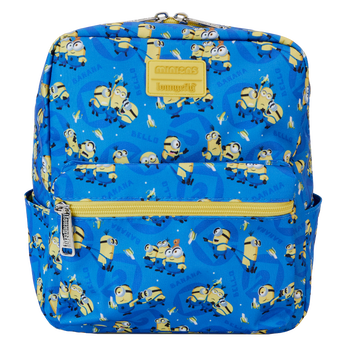 Despicable Me Minions All-Over Print Nylon Square Mini Backpack, Image 1